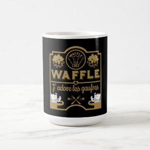 I Liebe Waffles Verwandlungstasse