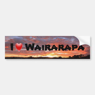 I Liebe Wairarapa Autoaufkleber