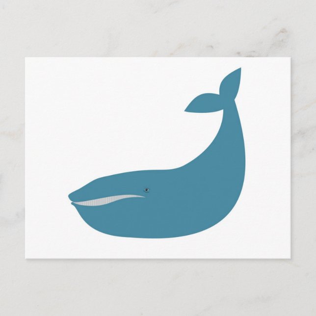 I Liebe Wale Postkarte (Vorderseite)