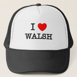 I Liebe Walsh Truckerkappe