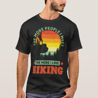 I Liebe Wandern Funny Wandern Wandern Traumstrecke T-Shirt