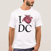 I Liebe Wash, DC mit anatomisch korrektem Herzen