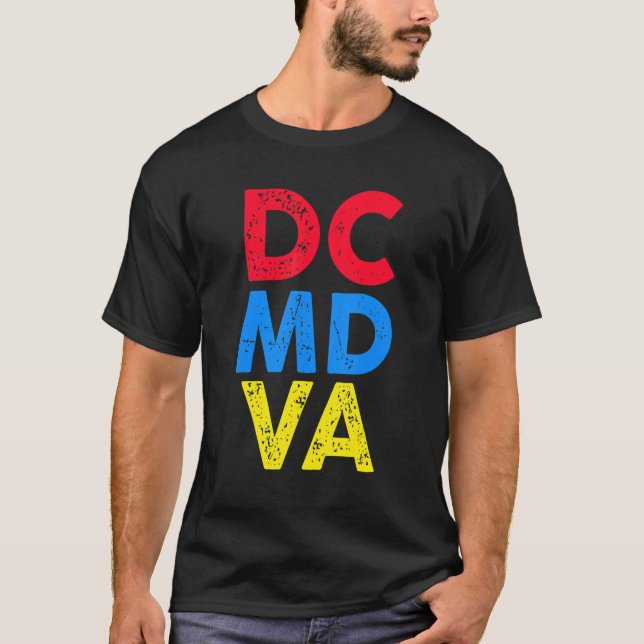 I Liebe Washington D C DMV Native 2 T-Shirt (Vorderseite)