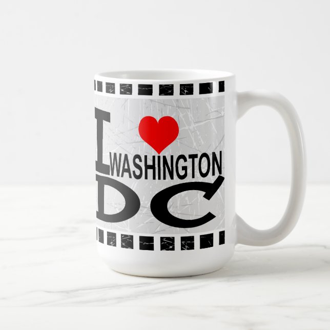 I Liebe Washington D.C. - Tasse (Rechts)
