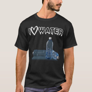 I Liebe Wasser H2O Wasser T-Shirt