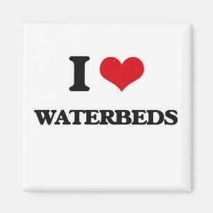 I Liebe Wasserbetten Magnet