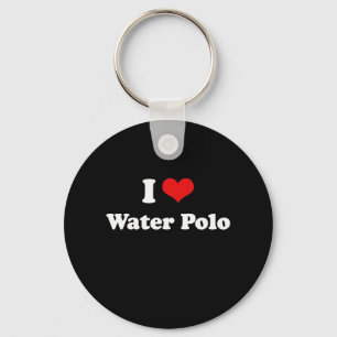 I Liebe Water Polo Tshirt Schlüsselanhänger
