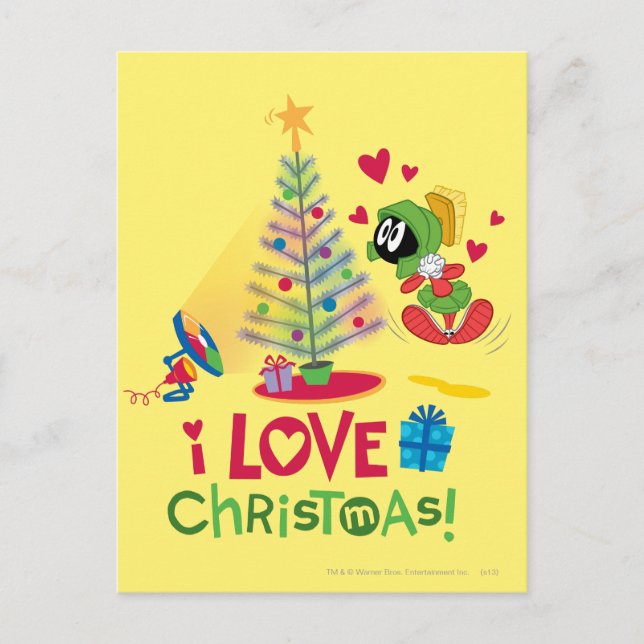 I Liebe Weihnachten - MARVIN THE MARTIAN™ (Vorderseite)