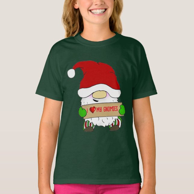 I Liebe Weihnachten T-Shirt (Vorderseite)