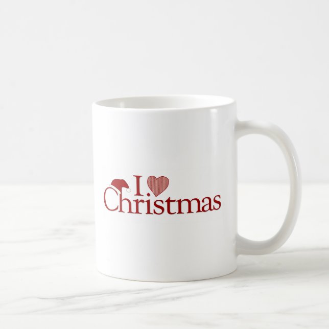 I Liebe-Weihnachten Tasse (Rechts)