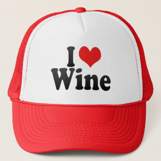 I Liebe-Wein Truckerkappe