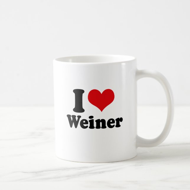 I LIEBE WEINER TASSE (Rechts)