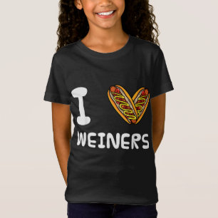 I Liebe Weiners Hotdogs Frankfurter Dackel Frank S T-Shirt