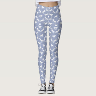 I Liebe-weiße PferdeLeggings Leggings