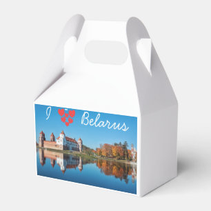 I Liebe Weißrussland-Mir-Schlossarchitektur М и р  Geschenkschachtel