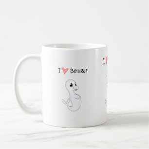 I Liebe-Weißwal-Tasse Tasse