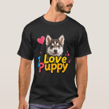I Liebe Welpe - Adorable Dog Lover Design