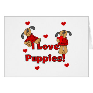I Liebe-Welpen-T-Shirts und Geschenke