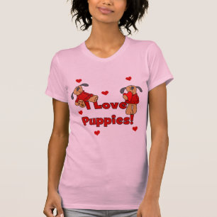 I Liebe-Welpen-T-Shirts und Geschenke T-Shirt