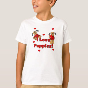 I Liebe-Welpen-T-Shirts und Geschenke T-Shirt