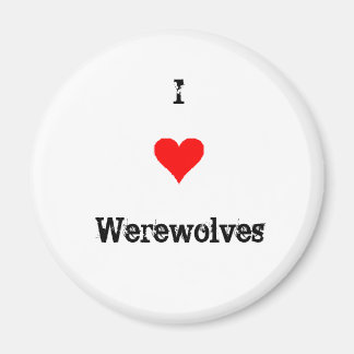I Liebe Werewolves Magnet