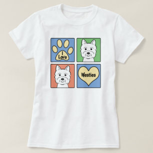 I Liebe Westies T-Shirt