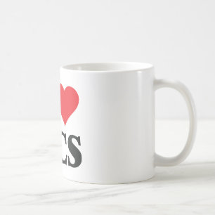 I Liebe-Westküsten-Schwingen Tasse