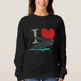 I Liebe Whales Sweatshirt