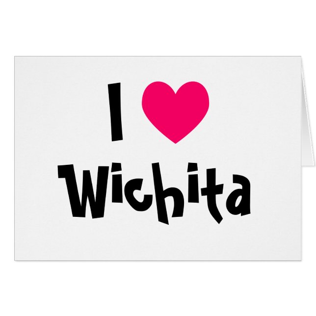 I Liebe Wichita (Vorderseite (Horizontal))