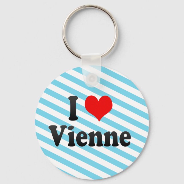 I Liebe Wien, Frankreich Schlüsselanhänger (Vorderseite)