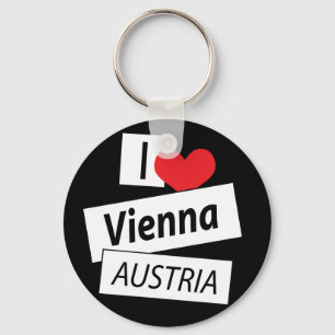 I Liebe Wien Österreich Schlüsselanhänger