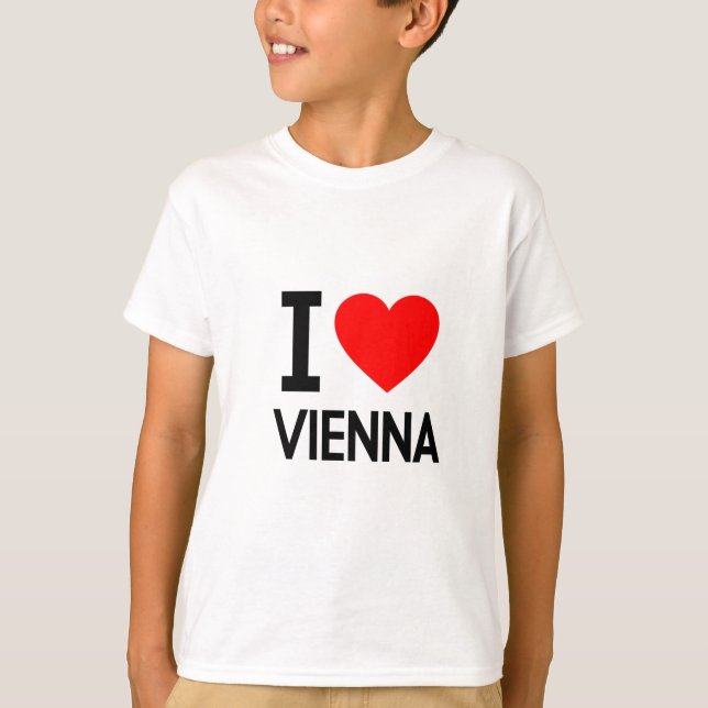 I Liebe Wien T-Shirt (Vorderseite)