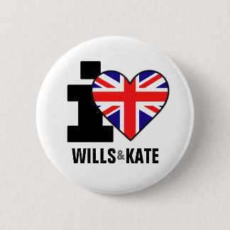 I Liebe-Willen u. Kate Knopf Button