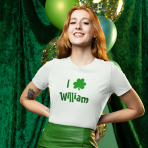 I Liebe William St. Patrick's Day T-Shirt