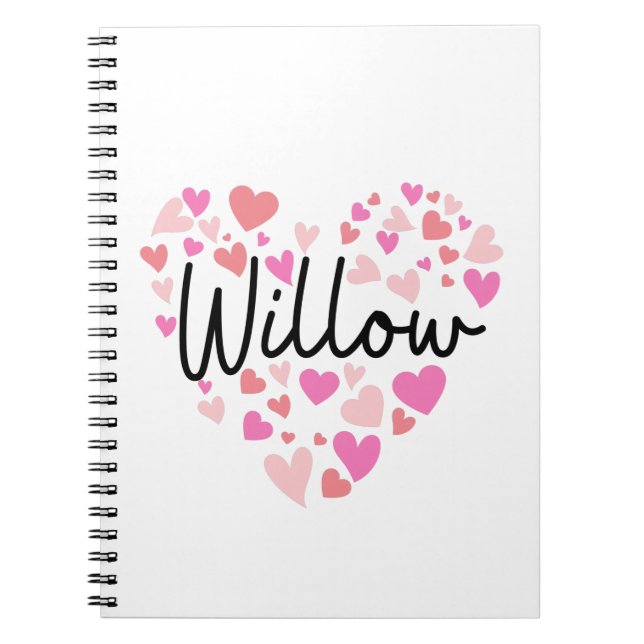 I Liebe Willow Notizblock (Vorderseite)