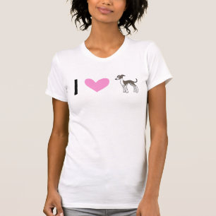 I Liebe-Windhunde/Whippets/italienische Windhunde T-Shirt