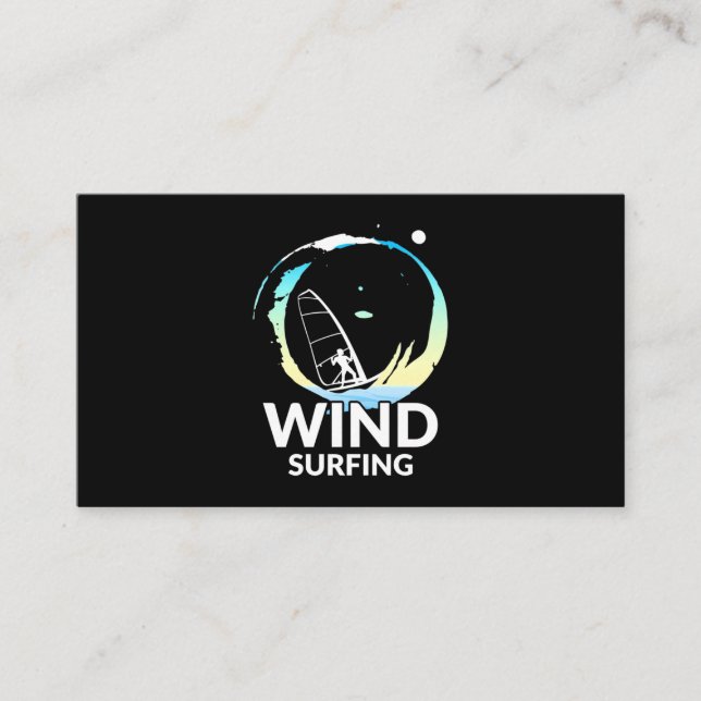 I Liebe Windsurfen Visitenkarte (Vorderseite)