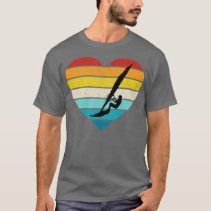 I Liebe Windsurfen Wassersport Surfbrett Surfen T-Shirt