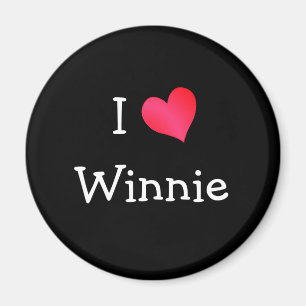 I Liebe Winnie Magnet