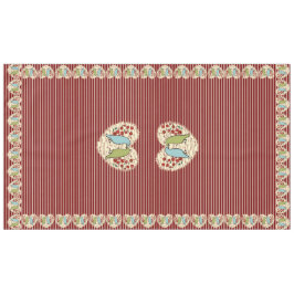 I Liebe Winter Birds and Berries 60" x 104" Tischdecke