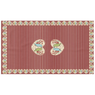 I Liebe Winter Birds and Berries 60" x 104" Tischdecke