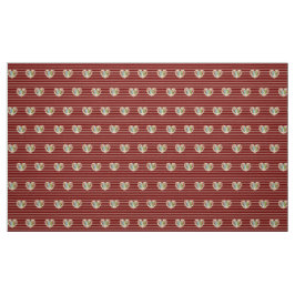 I Liebe Winter Birds & Berries 60" Polyester Popli Stoff