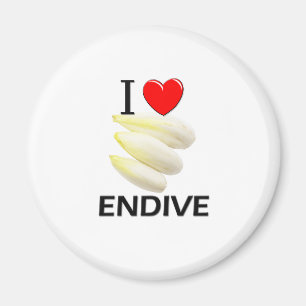 I Liebe-Winterendivie Magnet