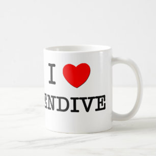 I Liebe WINTERENDIVIE (Nahrung) Kaffeetasse