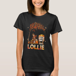 I Liebe wird als Lollie Bauer Herbstlaub Autu gena T-Shirt