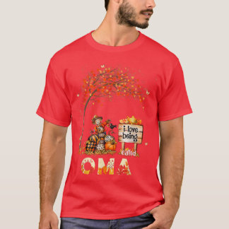 I Liebe wird Oma Bauer Herbstlaub Herbst genannt T-Shirt
