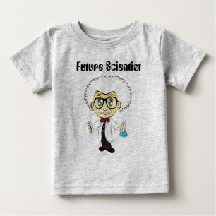 I Liebe-Wissenschaft mit Wissenschaftler Baby T-shirt