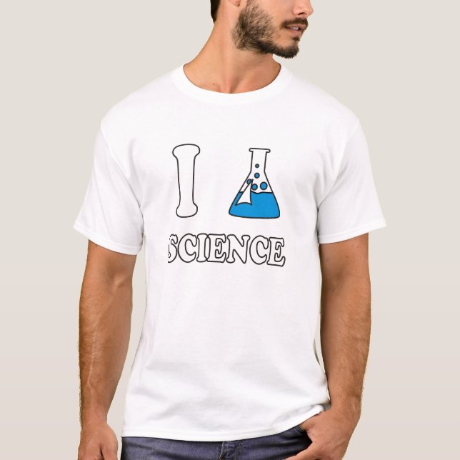 I Liebe-Wissenschaft T-Shirt (Vorderseite)