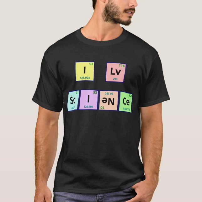 I Liebe-Wissenschaft T-Shirt (Vorderseite)