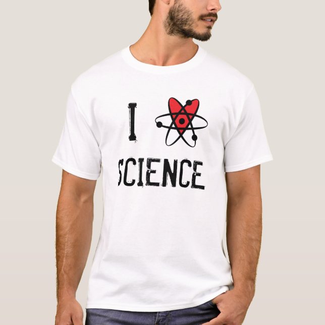 I Liebe-Wissenschaft T-Shirt (Vorderseite)